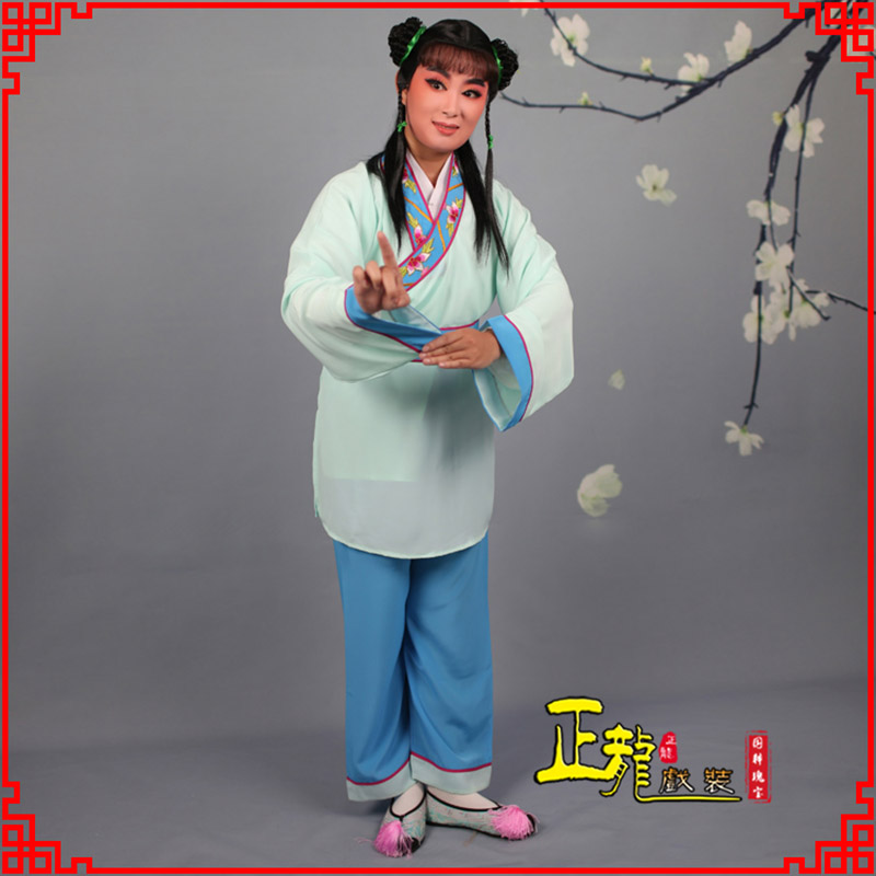 遂昌歌仔戏童生小孩影视银心四九服 书童衣
