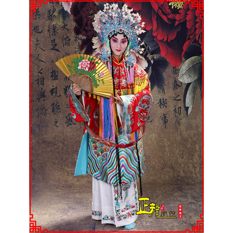 遂昌凤袍杨贵妃贵妃醉酒 软绉团凤女蟒