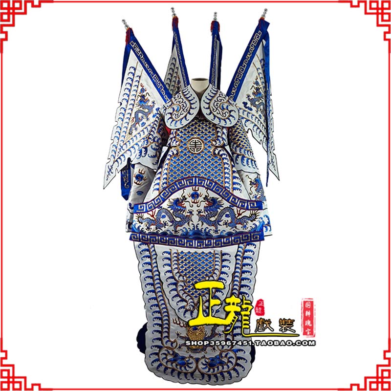 遂昌武生武将大靠祥龙勾金